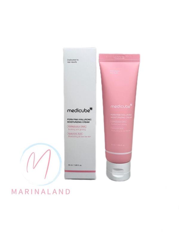کرم مرطوب‌کننده وآبرسان مدیکیوب PDRN Pink Hyaluronic