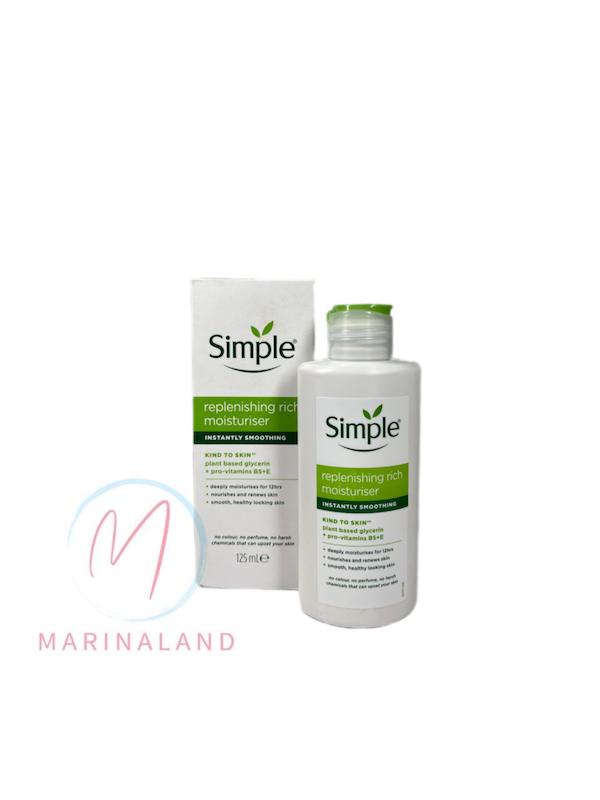 کرم آبرسان و مرطوب کننده سیمپل مدل ریچ ( simple)