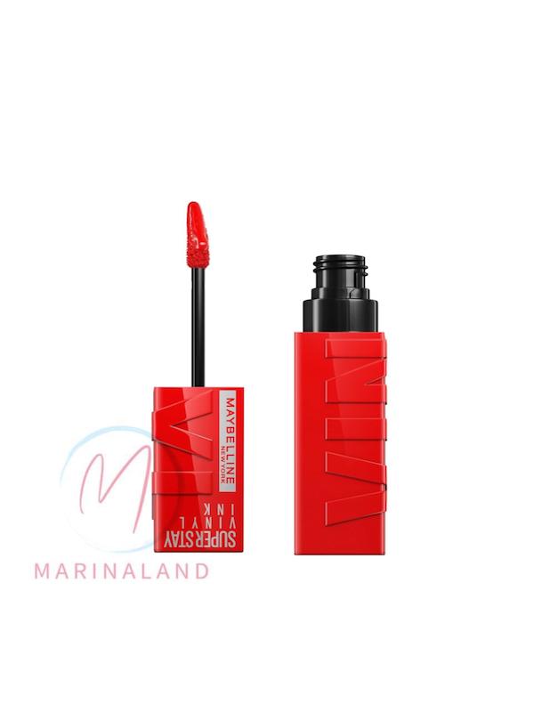 رژلب مایع میبلین مدل super stay رنگ 25red hot