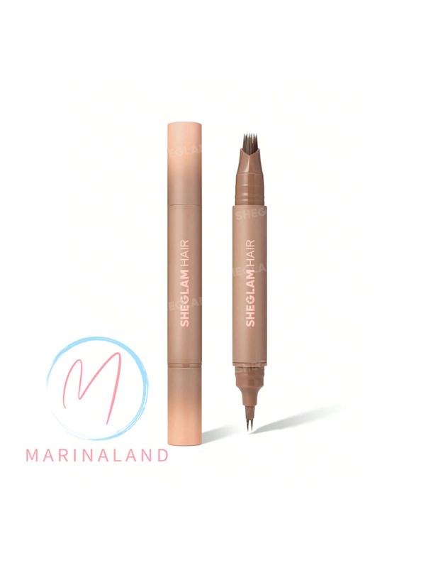 قلم پرکننده ریشه مو و ابرو شیگلم مدل Volume Boost Root Touch Up Pen رنگ taupe 