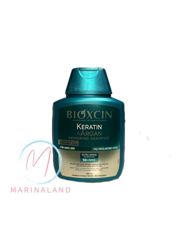 شامپو ترمیم کننده کراتین و آرگان بیوکسین Bioxcin Keratin & Argan Repairing Shampoo