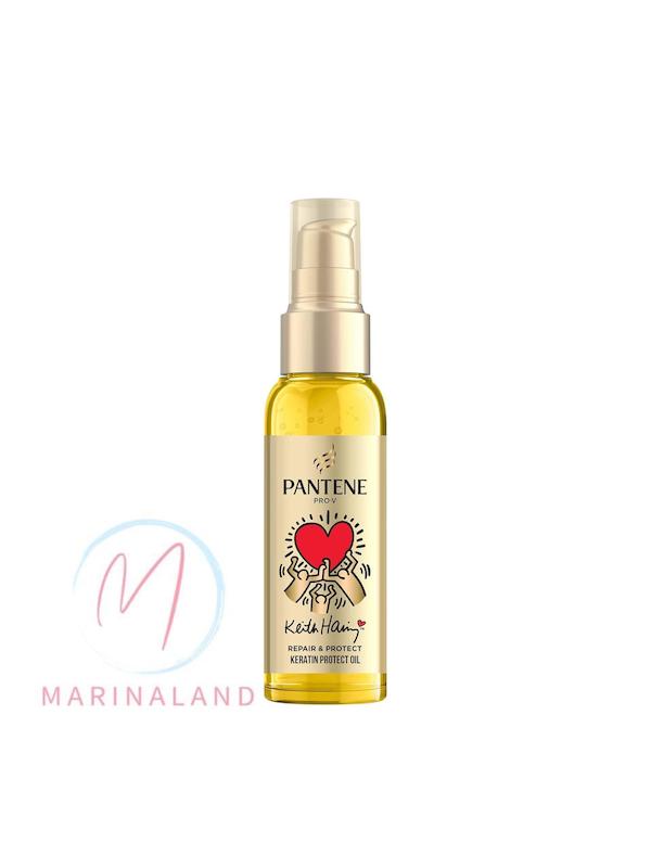 روغن کراتینه ترمیم کننده و محافظ مو پنتن پرو-وی مدل Repair & Protect Keratin Protect Oil