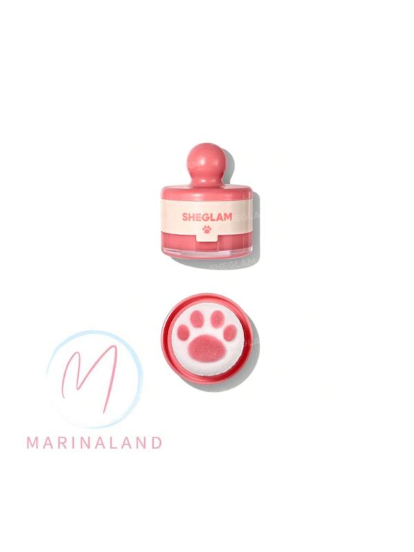 رژگونه کرمی شیگلم مدل Cutie Paw Rouge-Stempel رنگ  004 Hot Topic