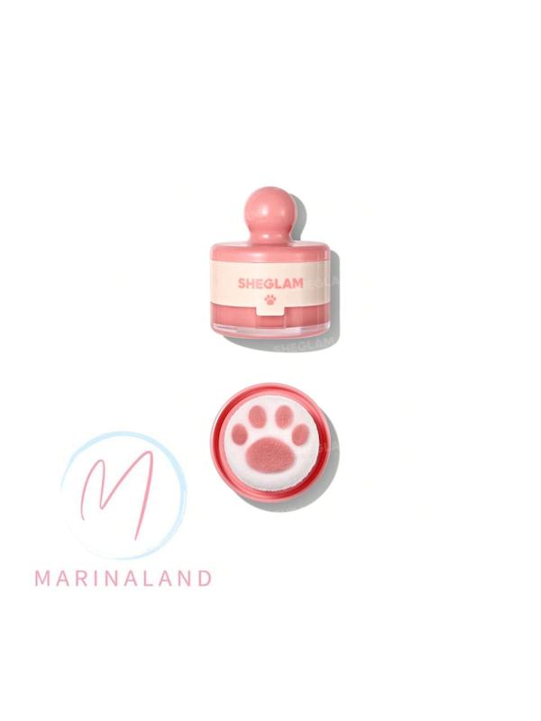 رژگونه کرمی شیگلم مدل Cutie Paw Rouge-Stempel رنگ 009 Painted Peony