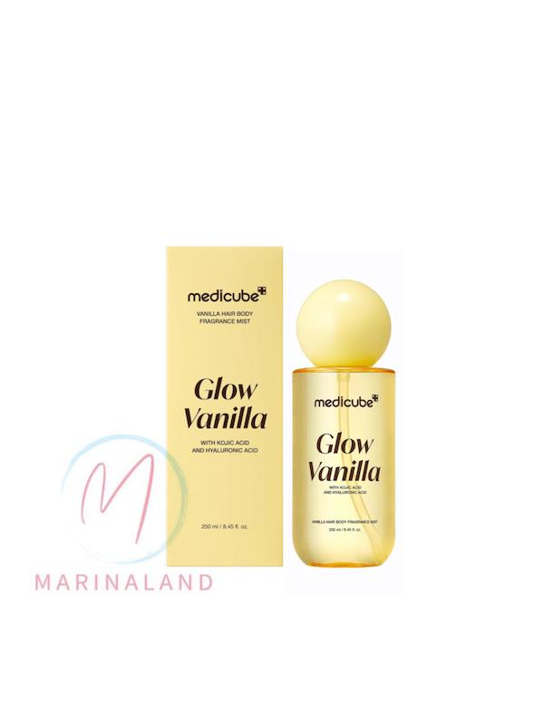 میست معطر مو و بدن مدیکیوب مدل Glow Vanilla
