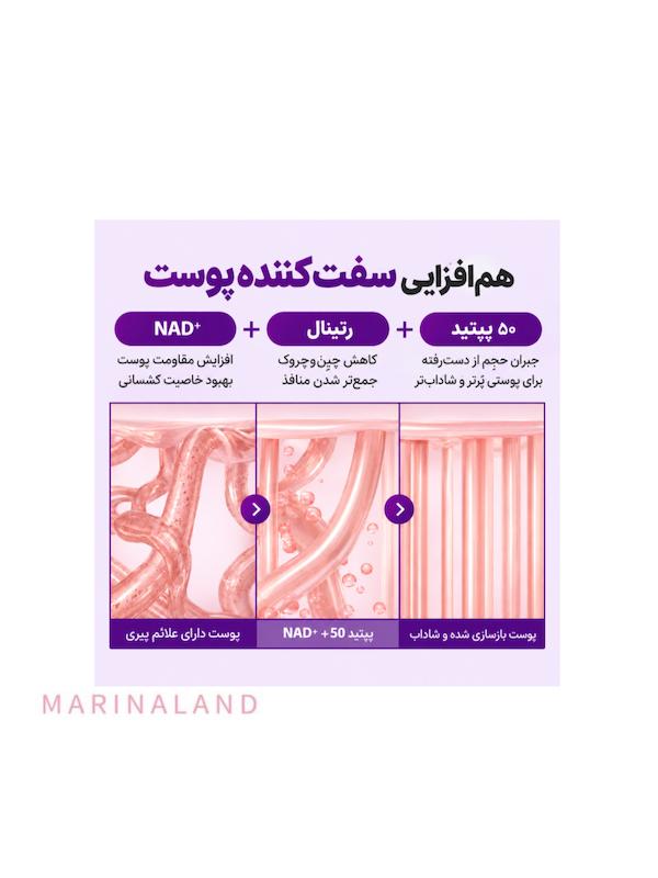 کرم دور چشم نامبوزین مدل No.9 NAD+ Retinal Volumetox Eye Crea