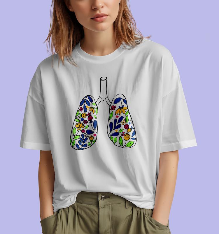 تیشرت Have a Beautiful Lung Life