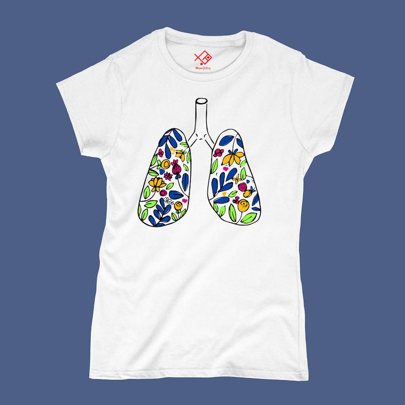 تیشرت Have a Beautiful Lung Life