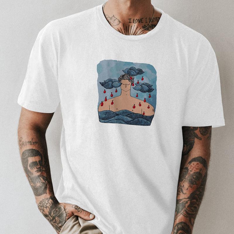 تیشرت Cloudy Man