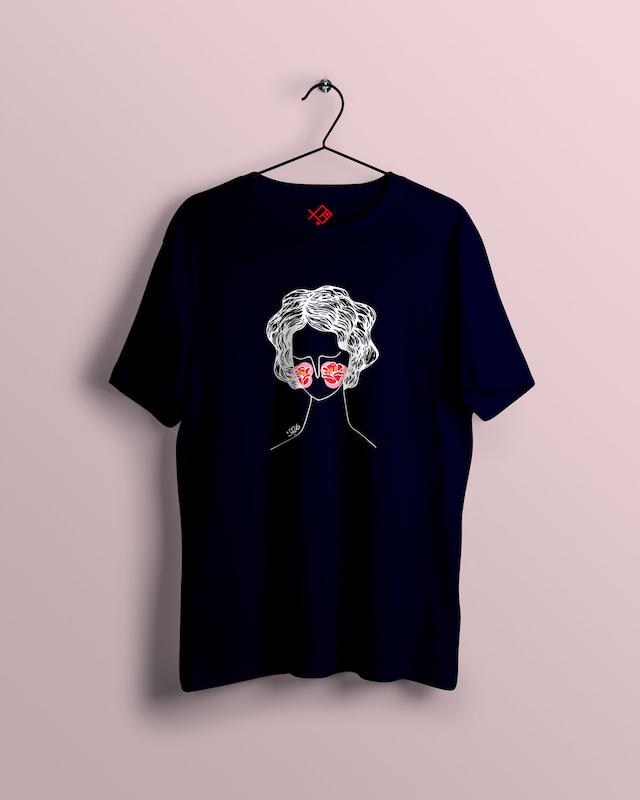 تیشرت گل‌گونه