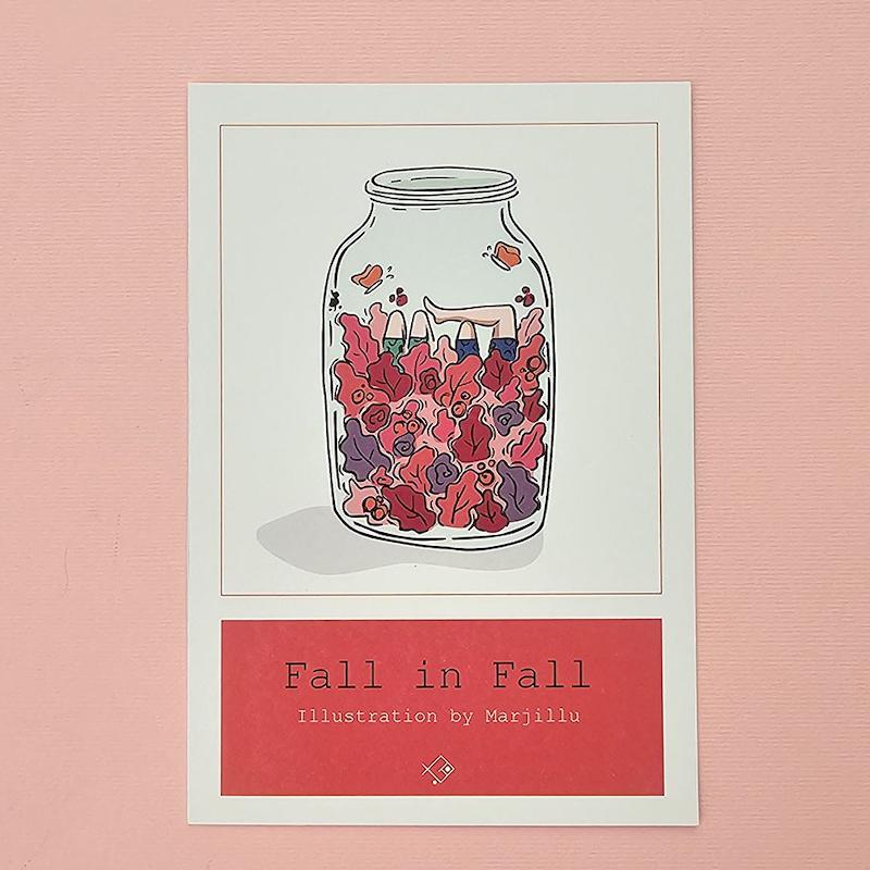 پرینت تصویرسازی Fall in Fall