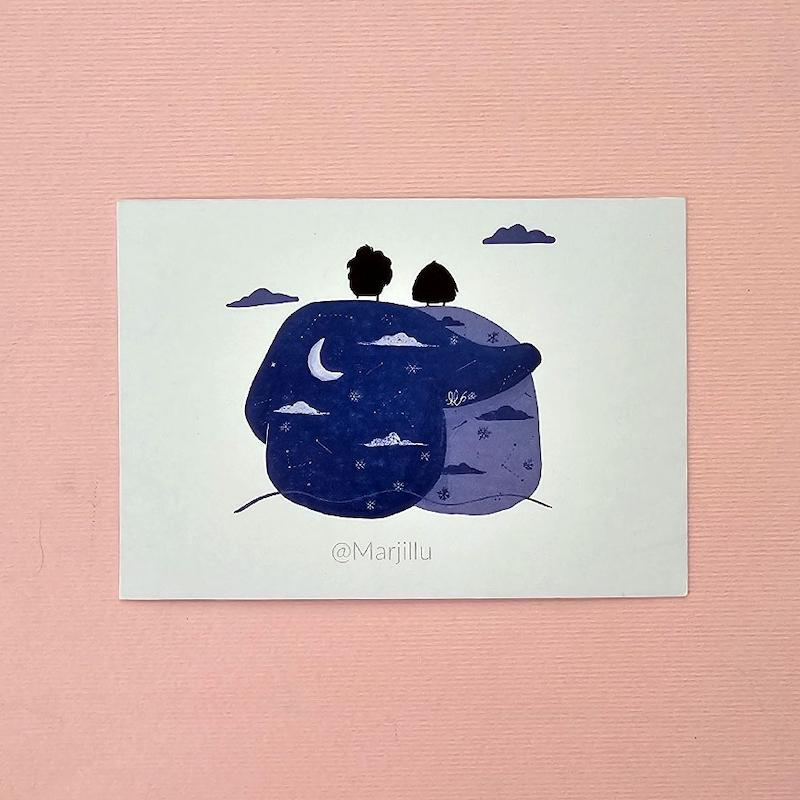 پرینت تصویرسازی You're the Light in My Nights