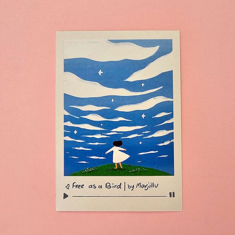 پرینت Free as a Bird
