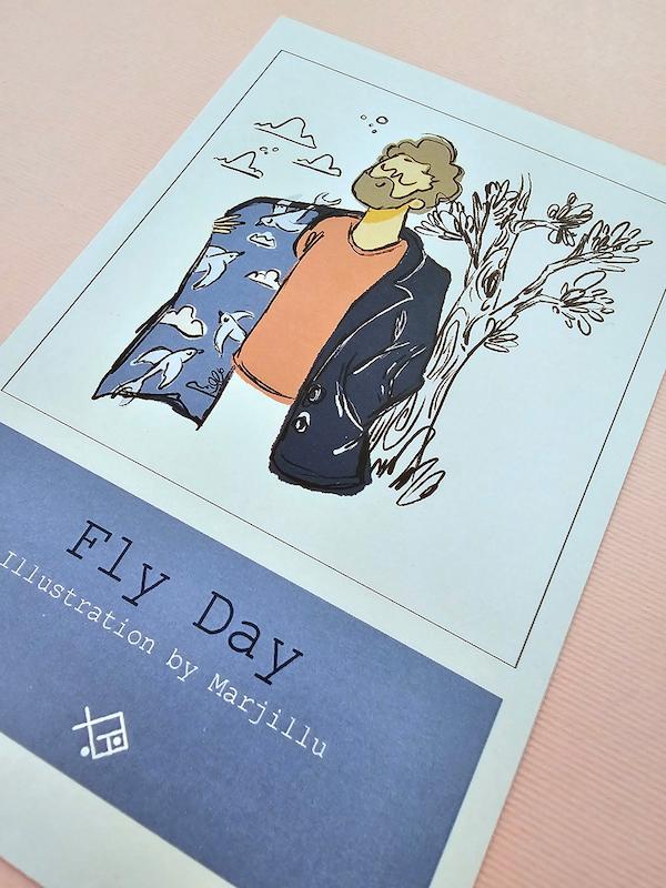 پرینت تصویرسازی FlyDay
