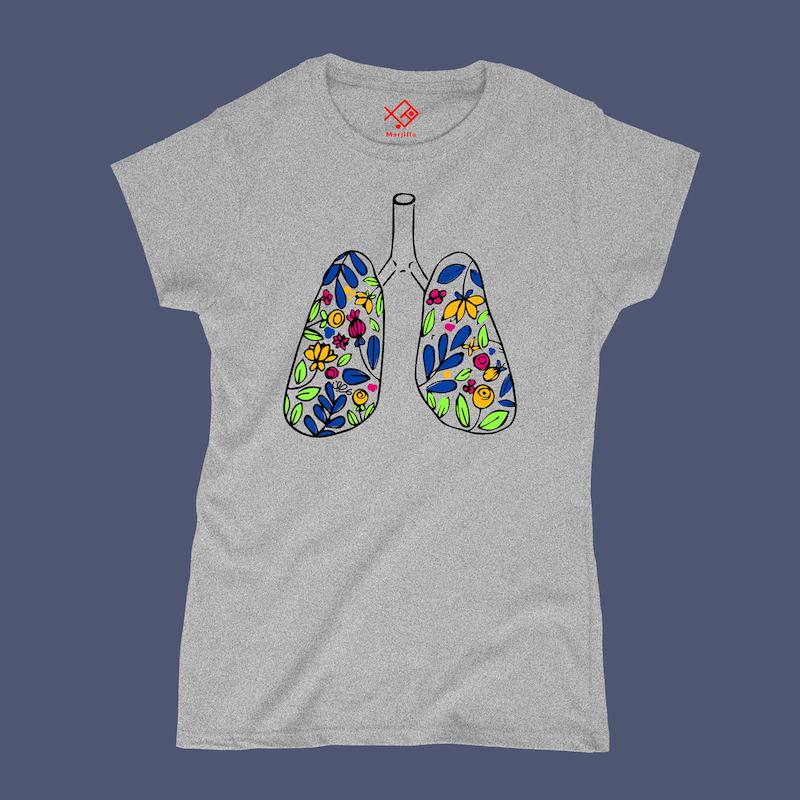 تیشرت Have a Beautiful Lung Life