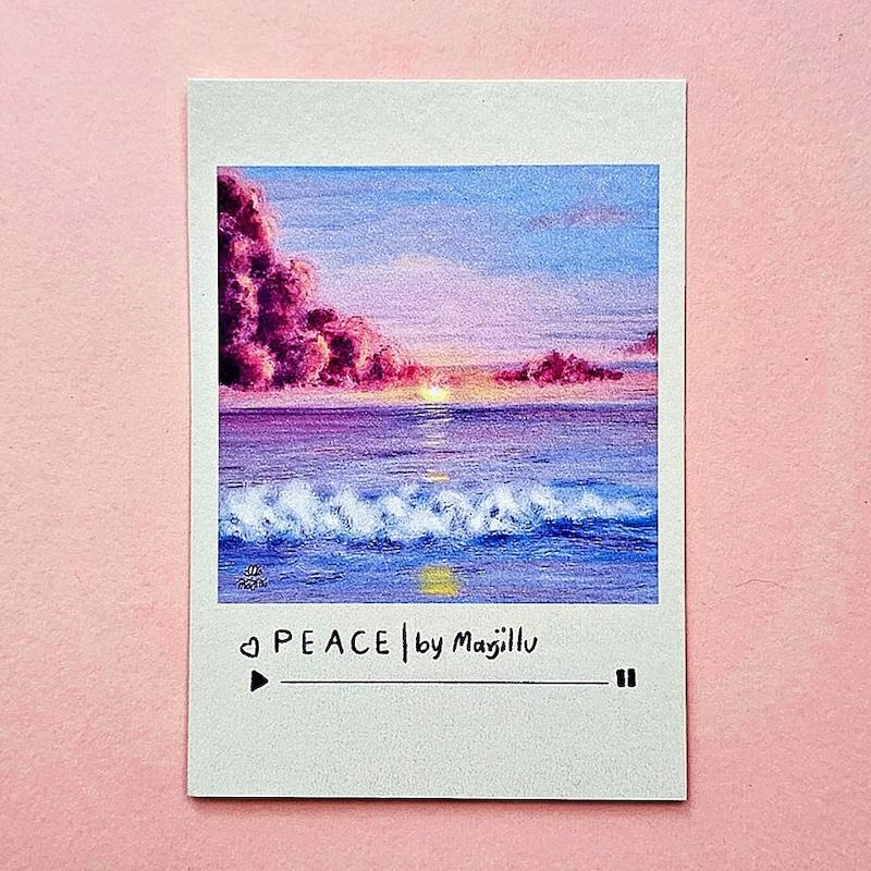 پرینت P E A C E