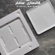 قالب گچی ظرف ساسر سایز متوسط ( سامان مولدینگ )