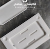 قالب گچی ظرف ساسر سایز کوچک ( سامان مولدینگ )
