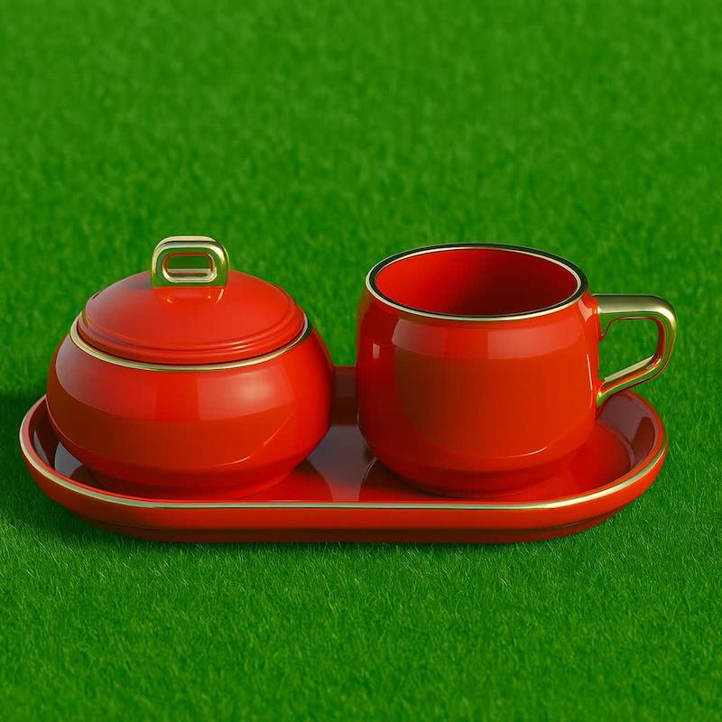 قالب گچی فنجان تانیا ( اسپیرال مولد )