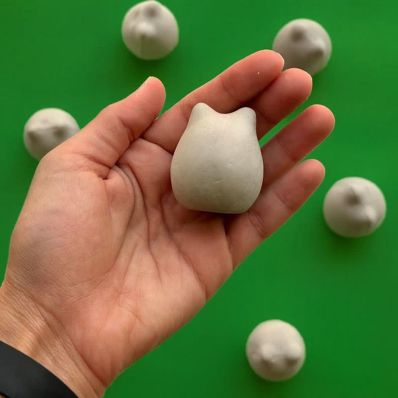 قالب گچی گربه کپل ( پل مل )