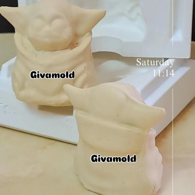 قالب گچی بیبی یودا ( گیوا مولد )