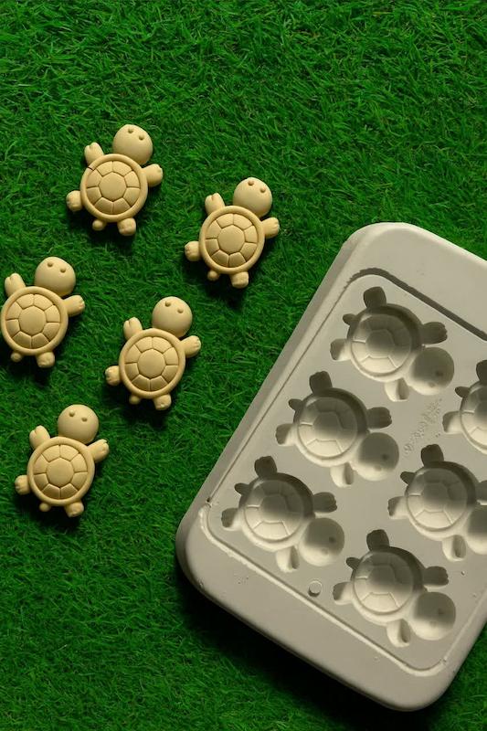 قالب گچی لاک پشت  5 سانتی ( پل مل )