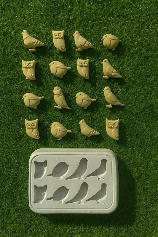 قالب گچی پرنده ( پل مل )