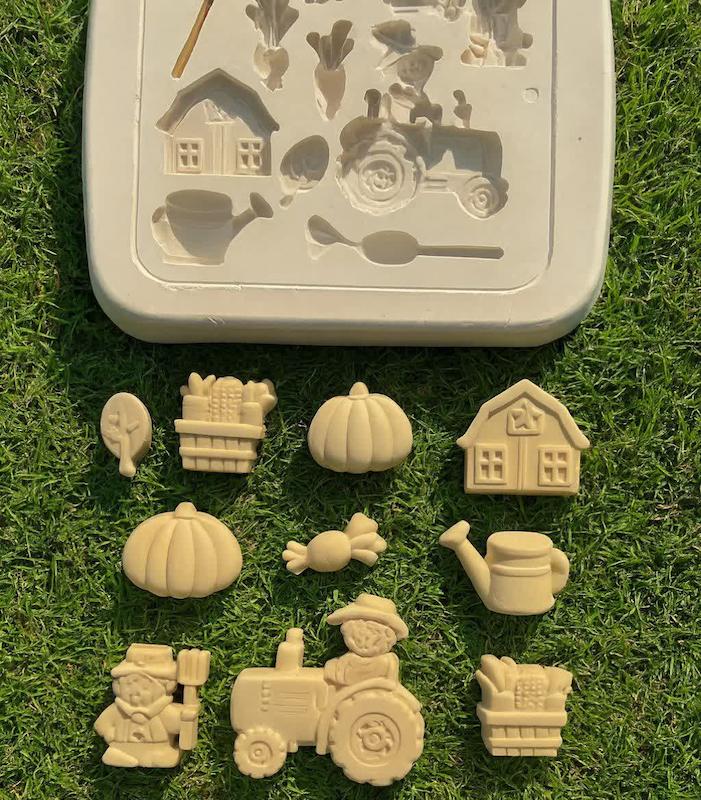 قالب گچی کشاورزی ( پل مل )