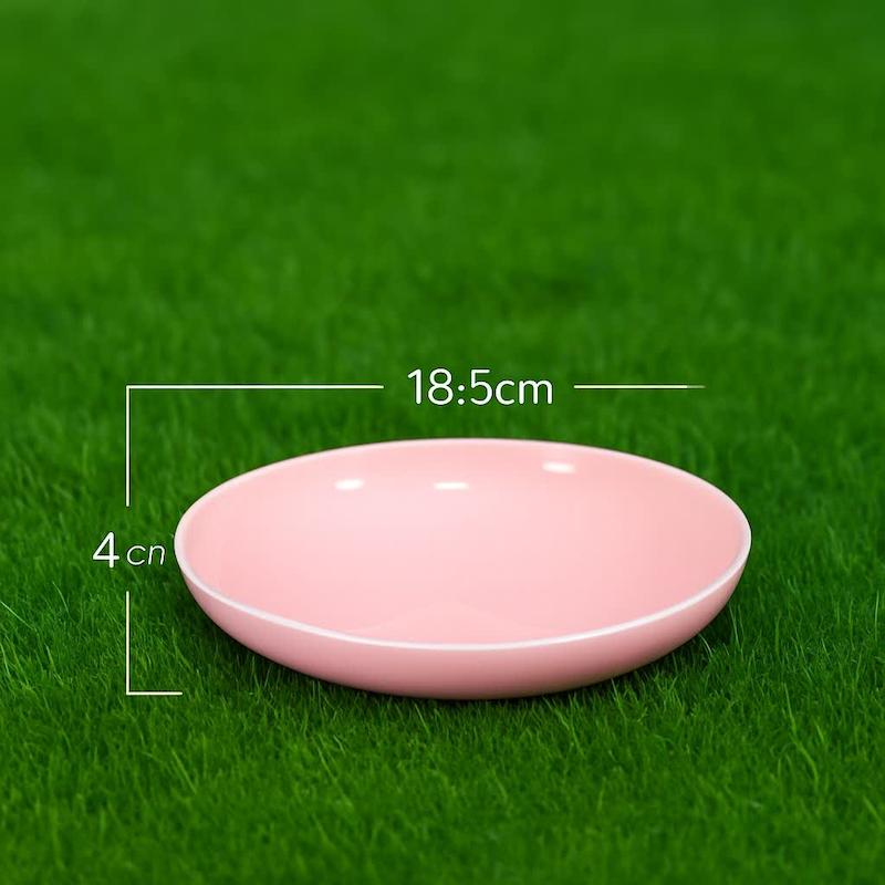 قالب گچی بشقاب خورشت خوری گرد قطر18/5 ( تندیس )