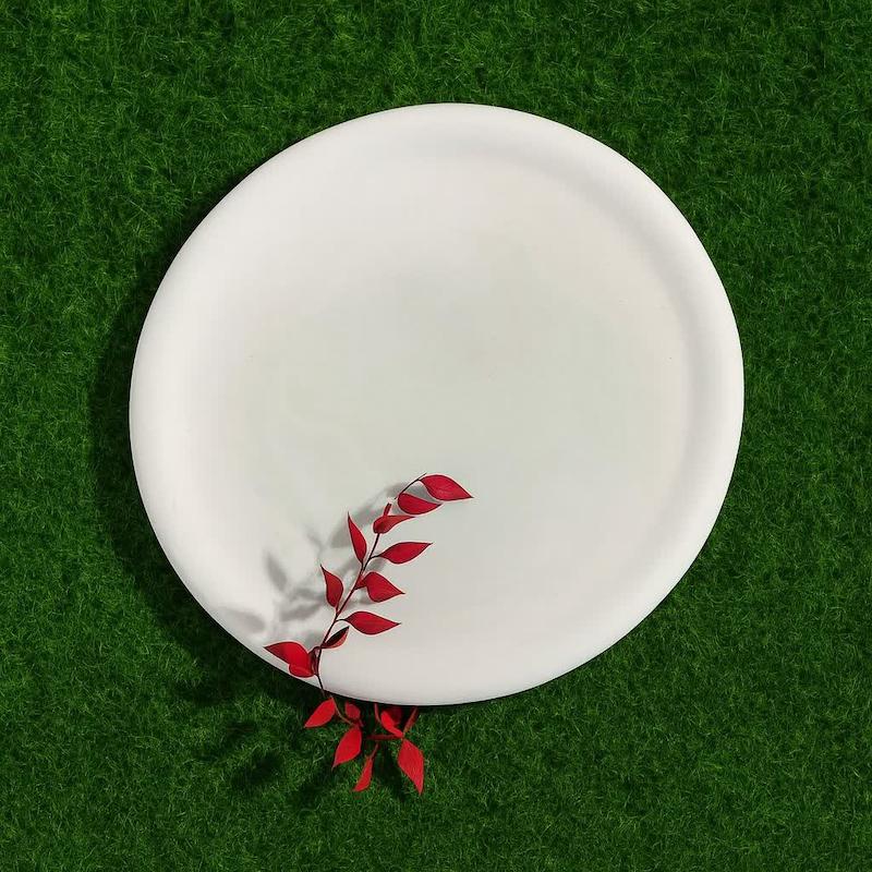 قالب گچی بشقاب پلو خوری کد 81 ( سرامیک مولدینگ )