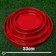 قالب گچی پیتزا خوری یا سینی با قطر 33
