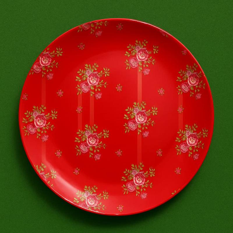 قالب گچی بشقاب قطر 16