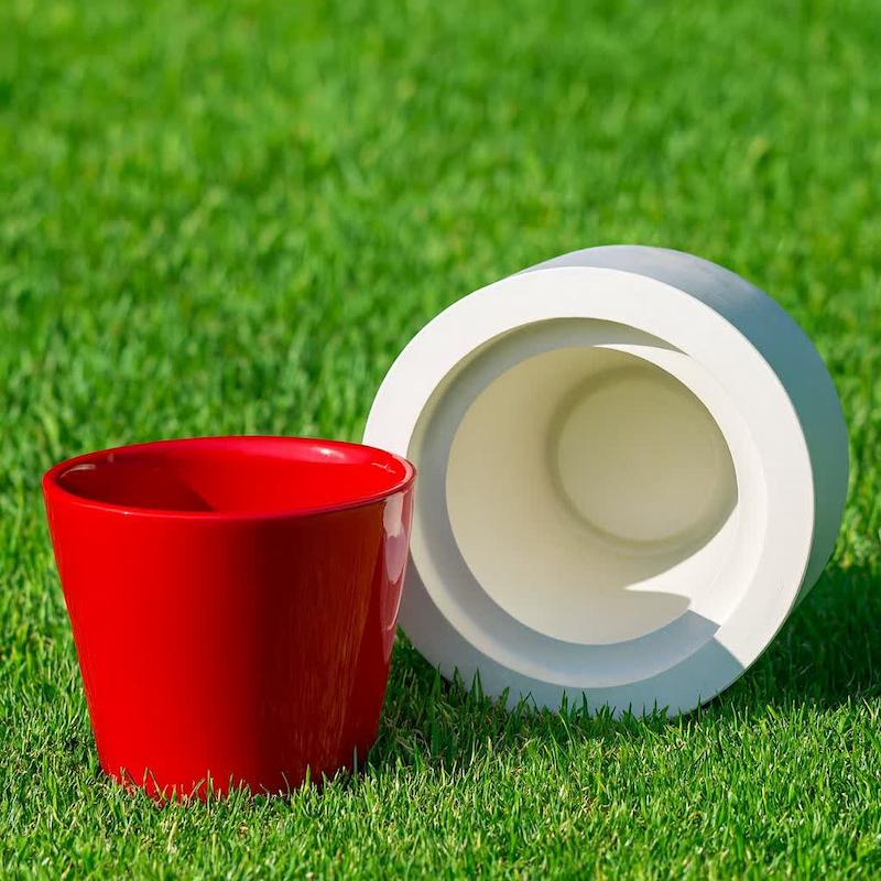 قالب گچی گلدان مخروطی ( احمدی مولد )