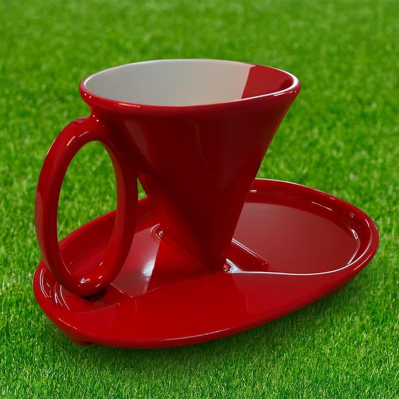 قالب گچی زیر فنجانی جدید لادن کد (923)( اشکان پارت )