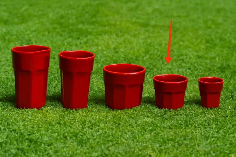 قالب گچی لیوان ایکیا 100ccکد1110 ( نیکان سرام )