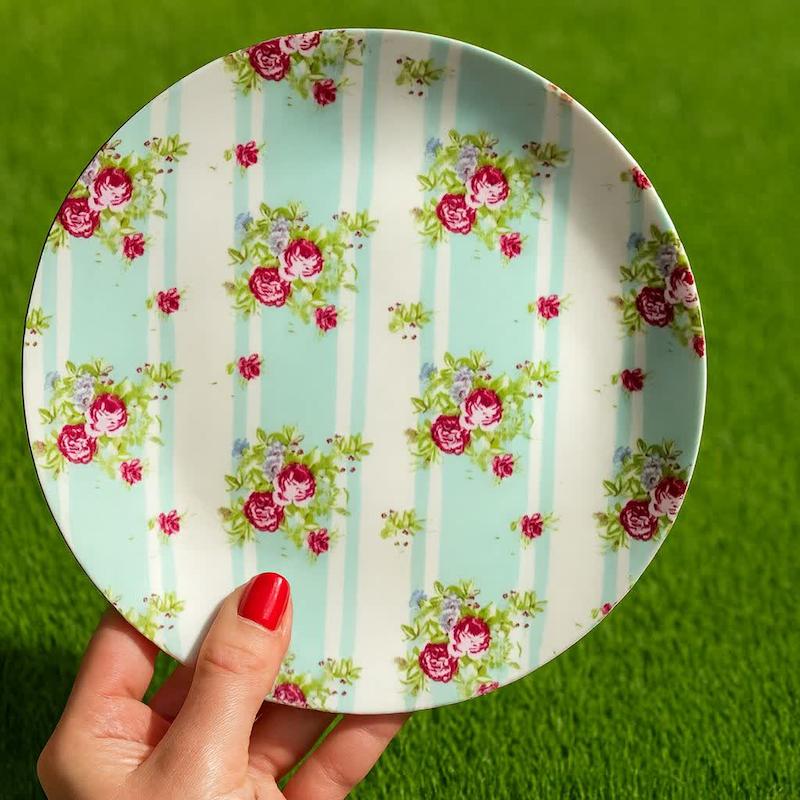 قالب گچی بشقاب قطر 20 سانت