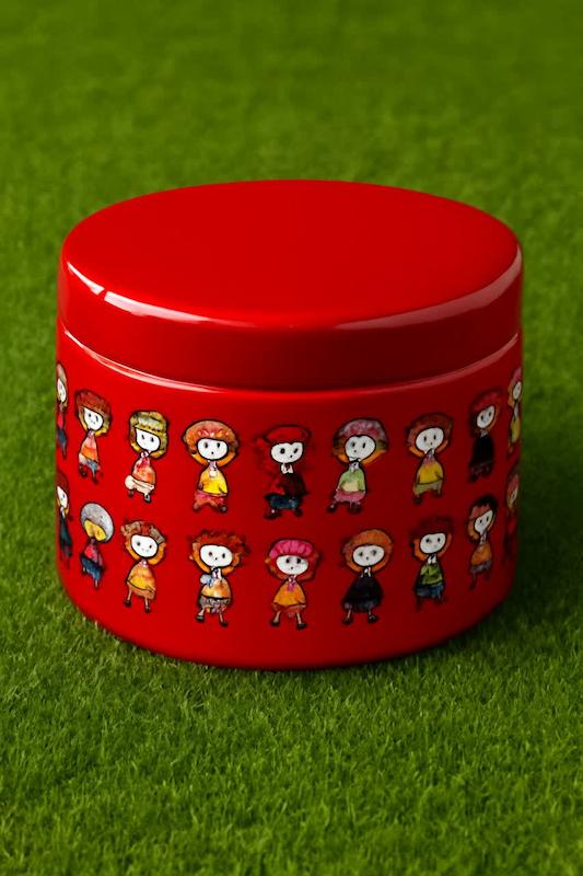 قالب گچی شکلات خوری دایره با درب ( کد 34 )