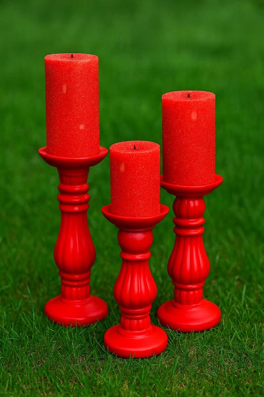 قالب گچی جا شمعی سایز بزرگ ( آرکو مولد )