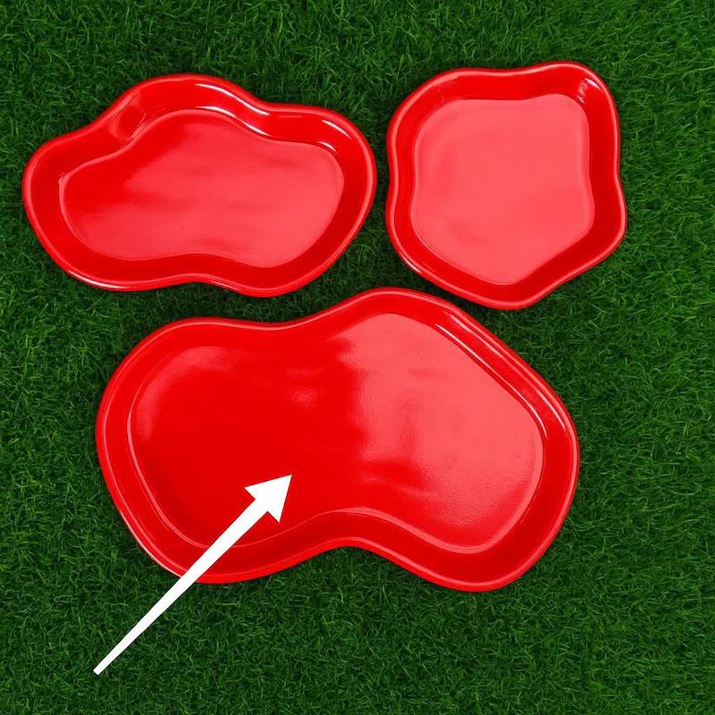 قالب گچی سرو دفرمه یا زیر فنجونی سایز بزرگ( آرت مولد )