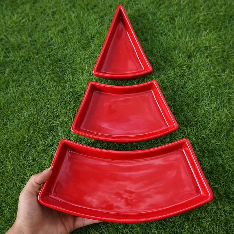 قالب گچی اردو خوری درخت کاج شامل سه عدد قالب ( آرت مولد )