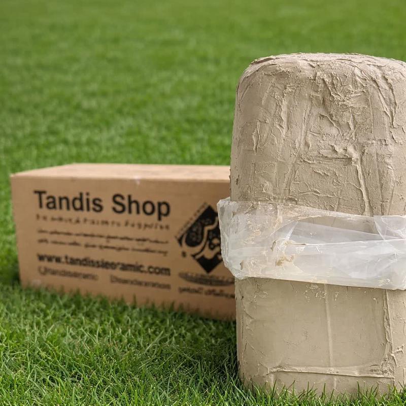 گل سرامیک کار با دست تندیس ( کد 102 )