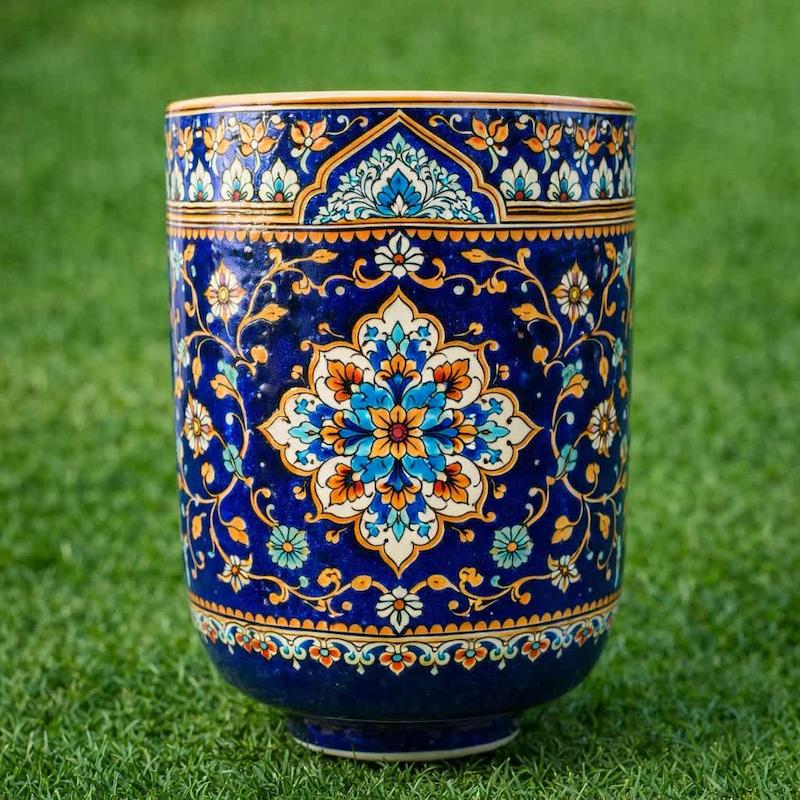 قالب گچی گلدان تبتی ( احمدی مولد ) 