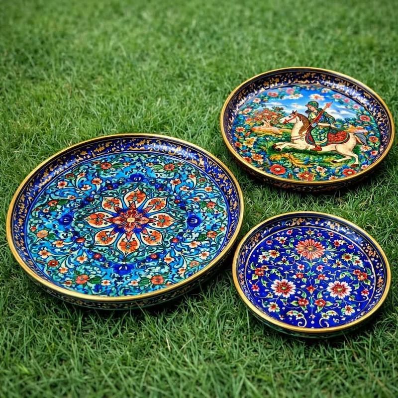 قالب گچی بشقاب تزریقی سایز بزرگ ( احمدی مولد )