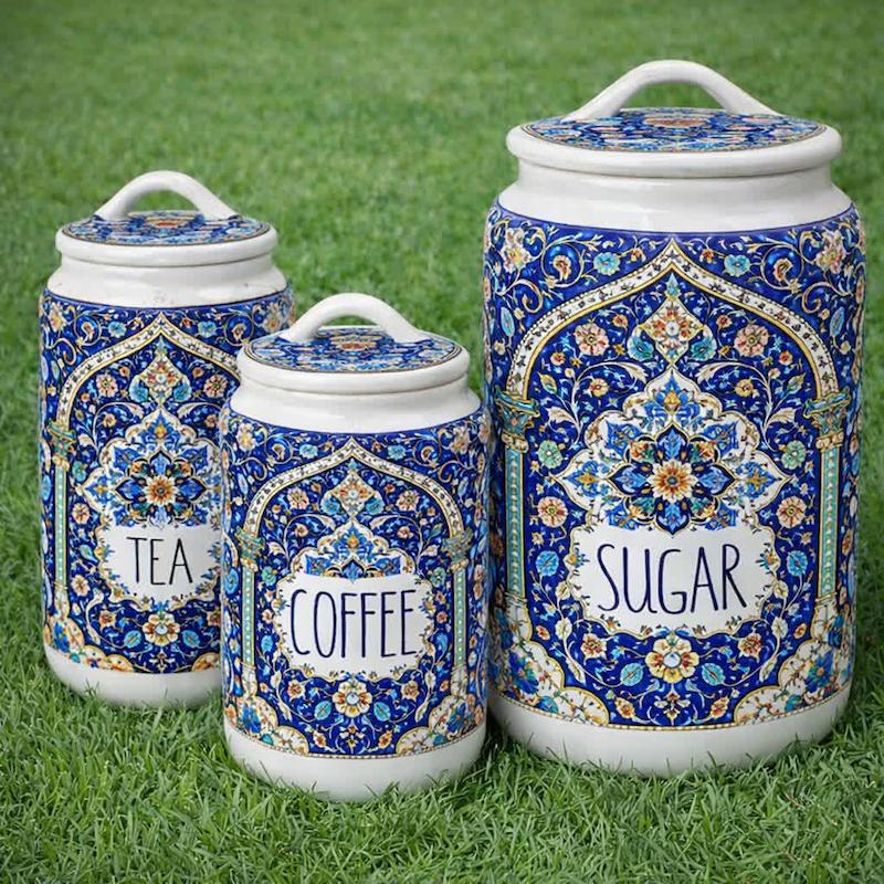 قالب گچی بانکه سایز متوسط مینیمال با درب دسته متصل  (آرت مولد )