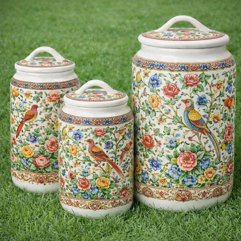 قالب گچی بانکه سایزبزرگ مینیمال با درب دسته متصل  (آرت مولد )