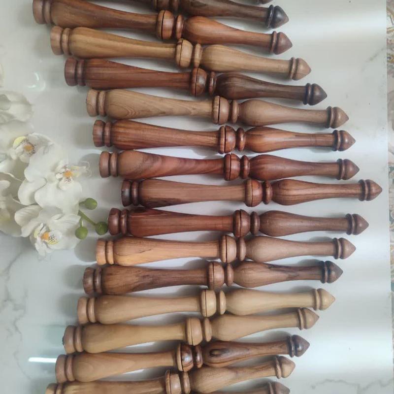 هولدر چوبی دو طبقه( چوب گردو )