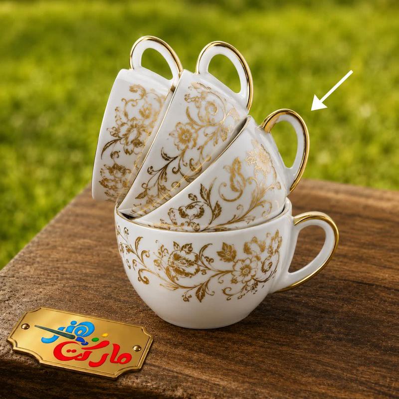 قالب گچی فنجان چای خوری ( سامان مولدینگ )