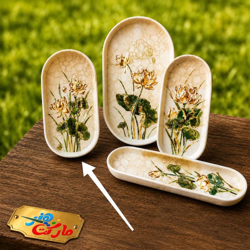قالب گچی سرو بیضی سایز سه ( سامان مولدینگ )