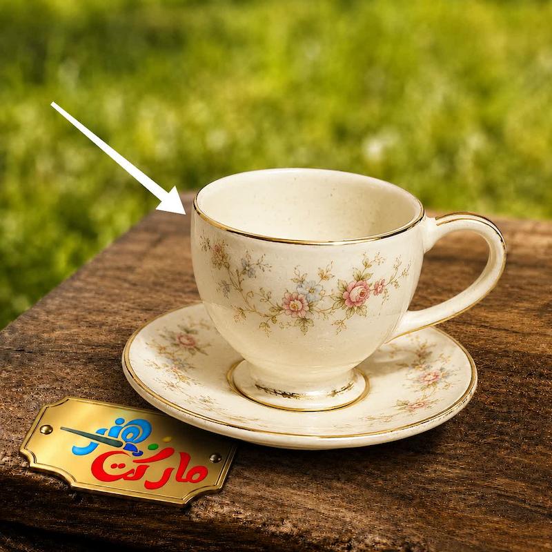 قالب گچی فنجان کوچک اطلس ( احمدی مولد )