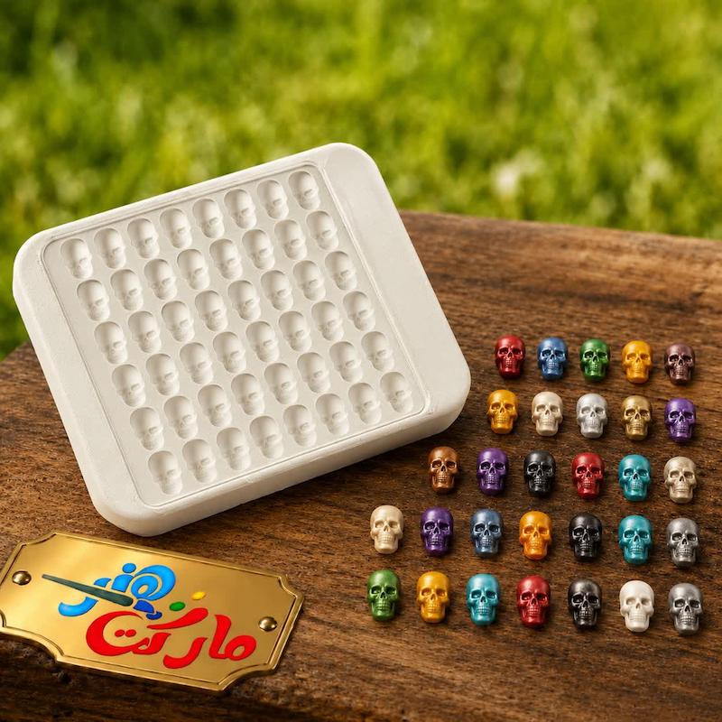 قالب گچی جمجمه کوچک ( پل مل )